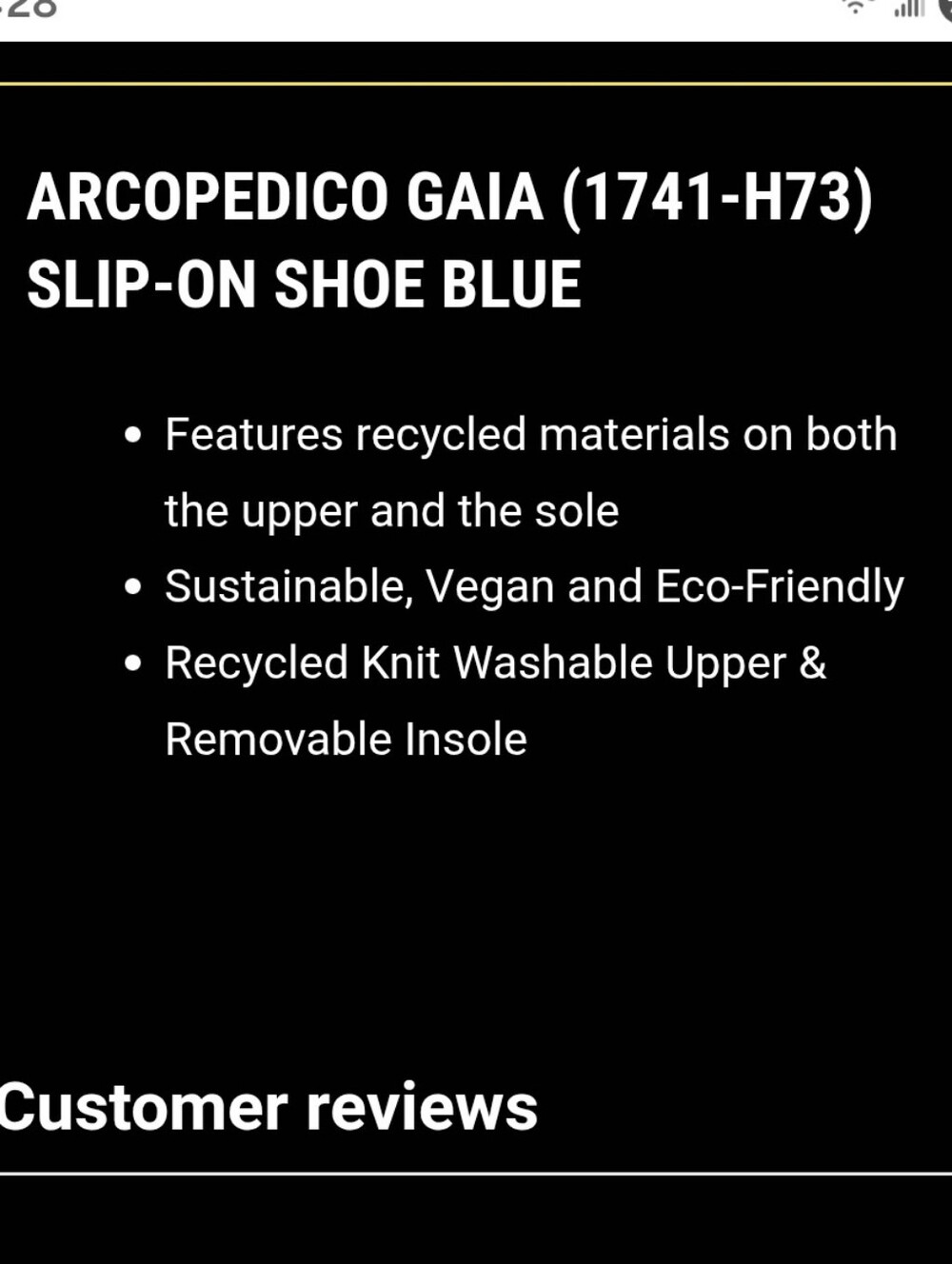 Arcopedico Women's Gaia Slip-On Comfort Stretch Shoes Blue with White Sole EU 40 - Picture 14 of 16